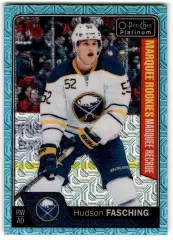 2016-17 O-Pee-Chee Platinum Ice Blue Traxx #165 Hudson Fasching