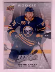 2016-17 Upper Deck MVP Silver Script #289 Justin Bailey