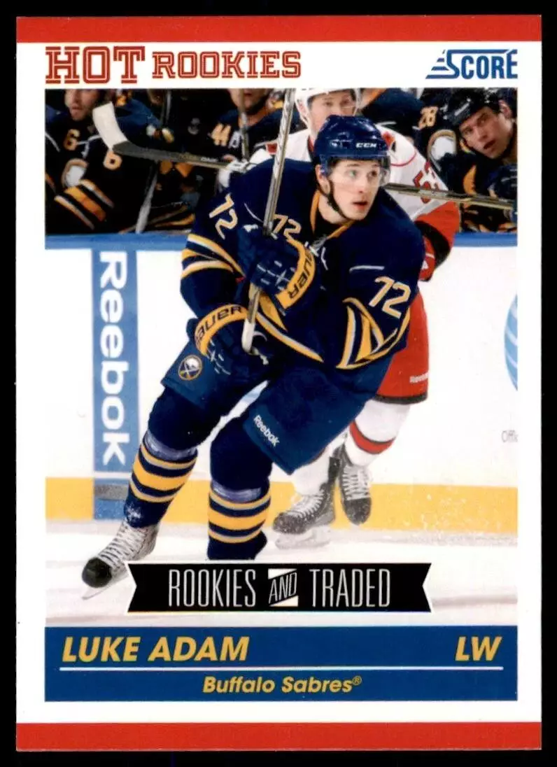 2010-11 Score #605 Luke Adam RC
