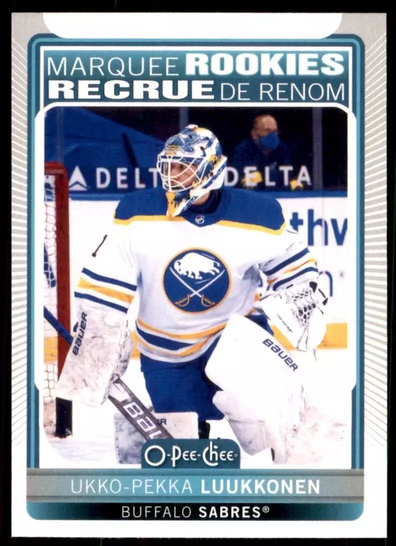 2021-22 O-Pee-Chee #508 Ukko-Pekka Luukkonen RC