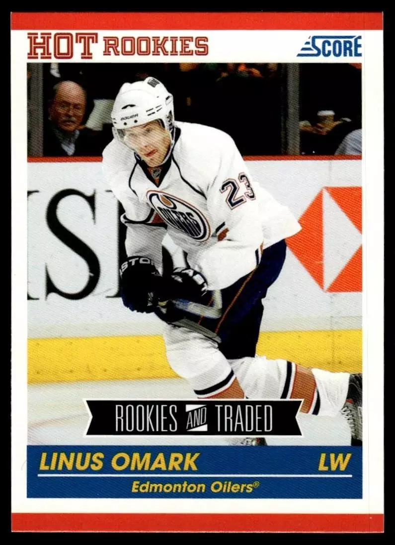 2010-11 Score #607 Linus Omark RC