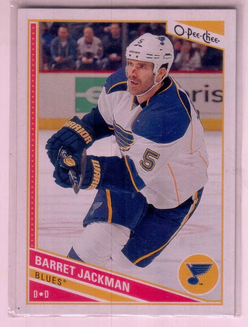 2013-14 O-Pee-Chee #208 Barret Jackman
