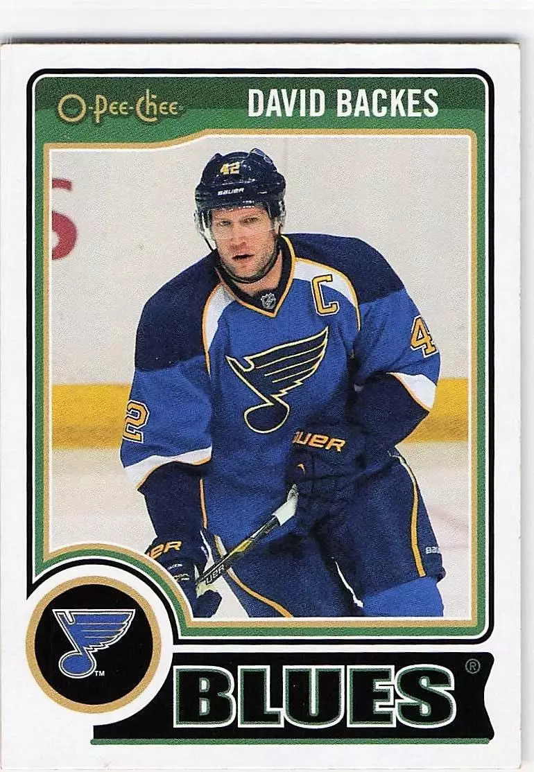 2014-15 O-Pee-Chee #393 David Backes