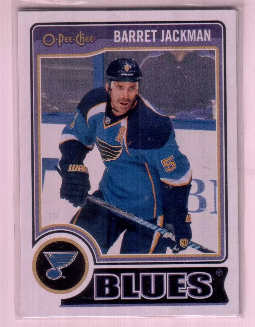 2014-15 O-Pee-Chee #456 Barret Jackman