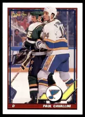 1991-92 O-Pee-Chee #328 Paul Cavallini