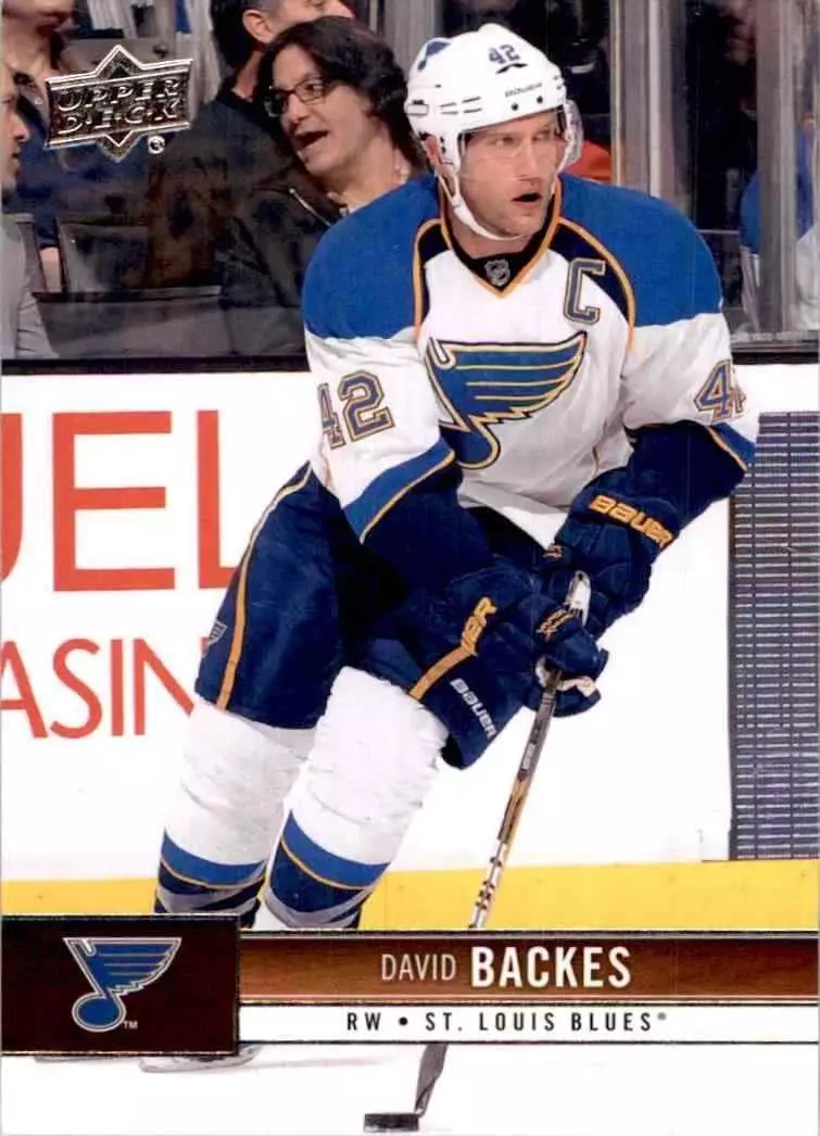 2012-13 Upper Deck #161 David Backes