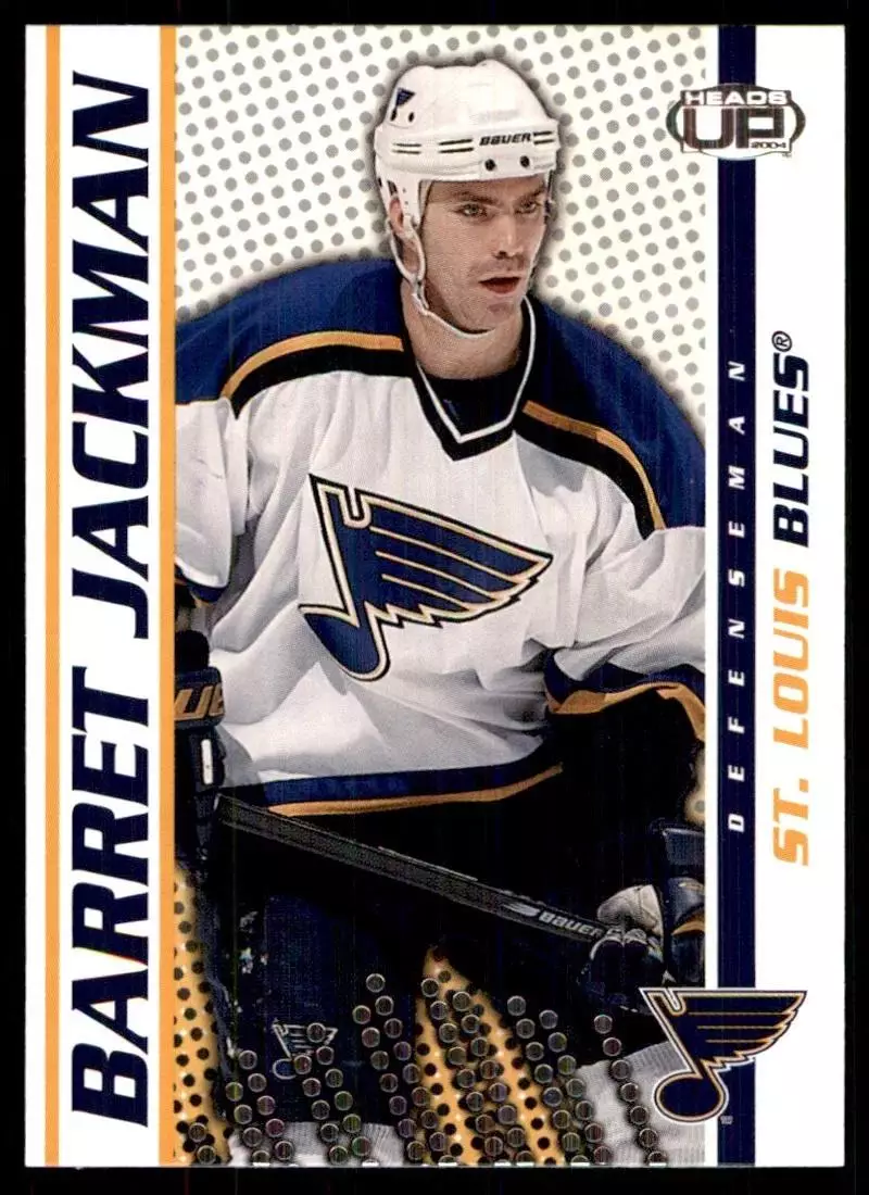 2003-04 Pacific Heads Up #80 Barret Jackman