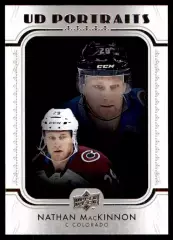 2019-20 Upper Deck UD Portraits #P10 Nathan MacKinnon