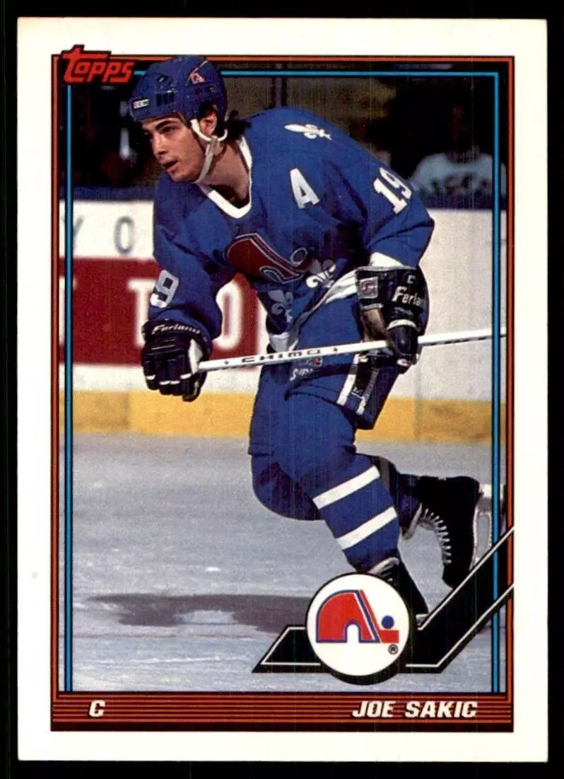 1991-92 Topps #16 Joe Sakic