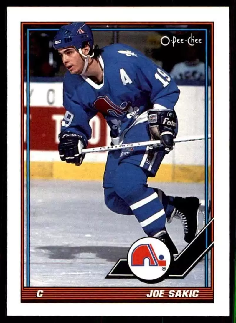 1991-92 O-Pee-Chee #16 Joe Sakic