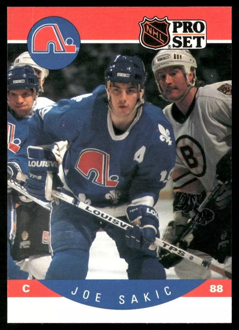 1990-91 Pro Set #257 Joe Sakic