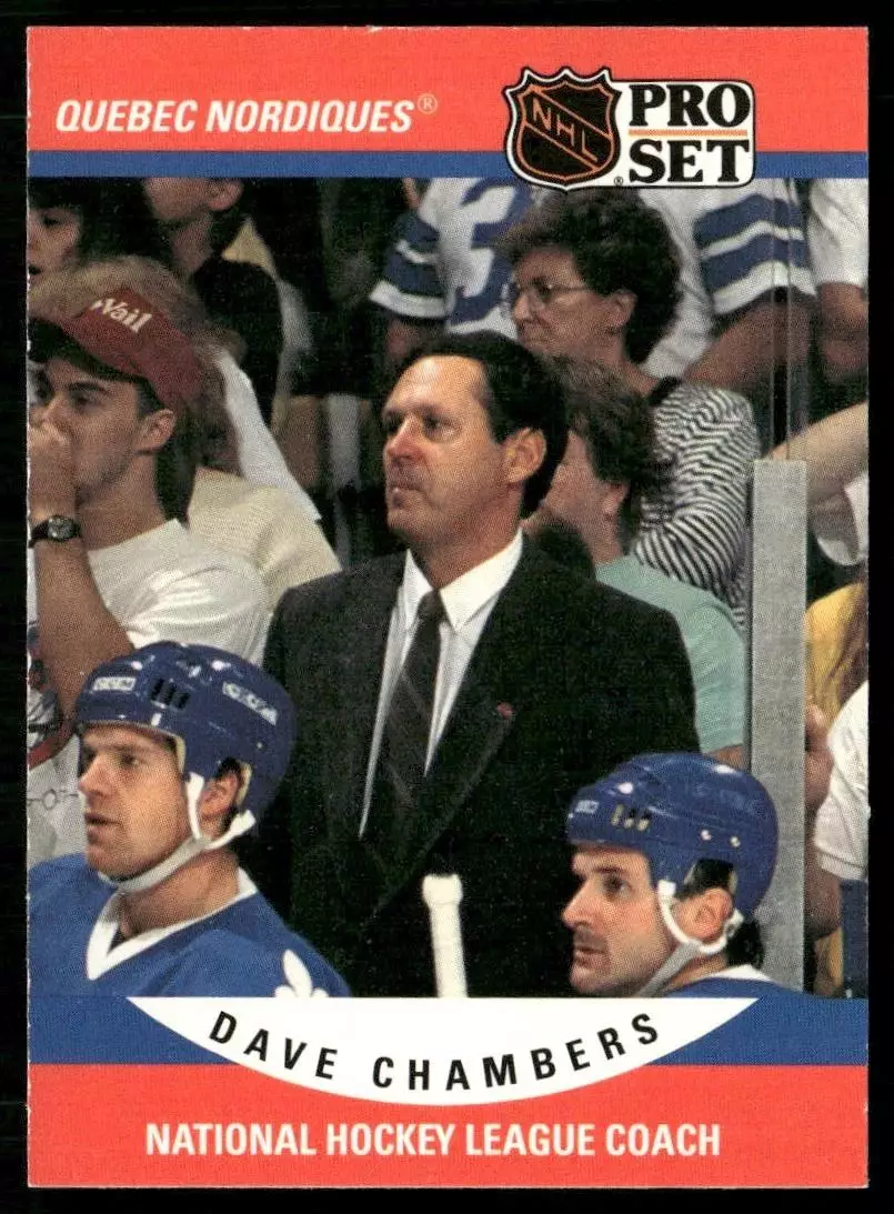 1990-91 Pro Set #675 Dave Chambers CO RC