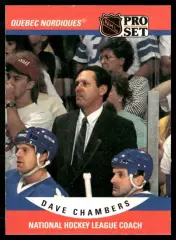 1990-91 Pro Set #675 Dave Chambers CO RC