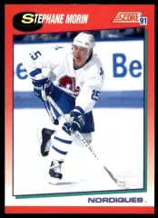 1991-92 Score Canadian English #254 Stephane Morin