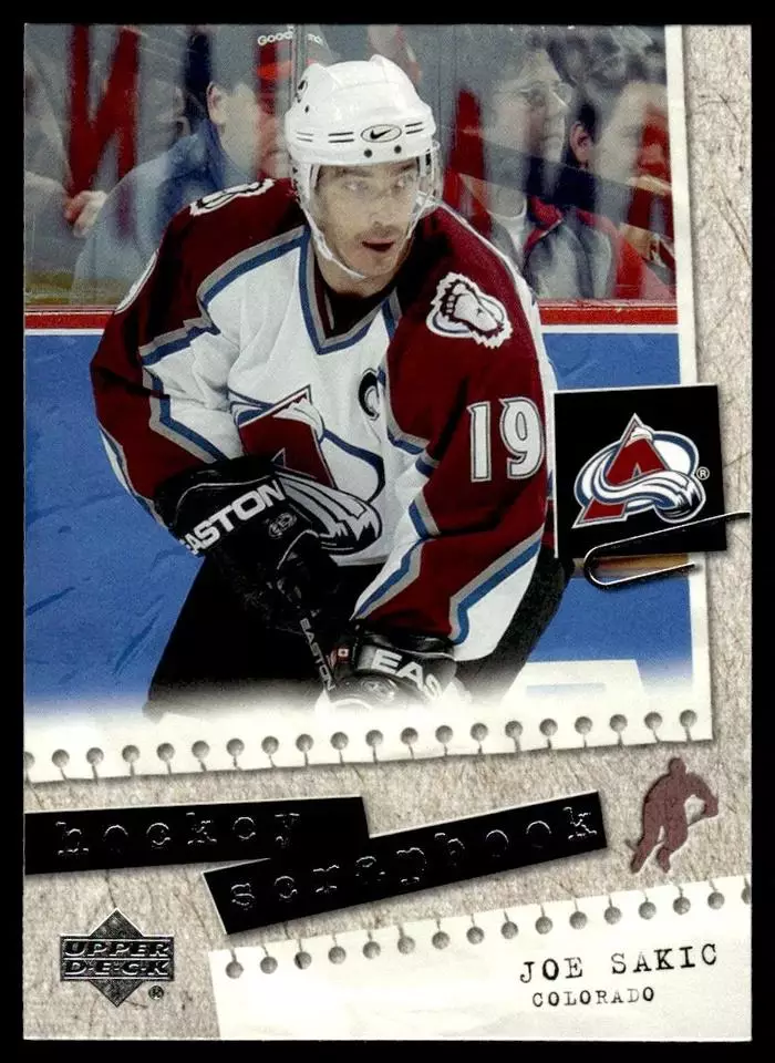 2005-06 Upper Deck Scrapbooks #HS20 Joe Sakic