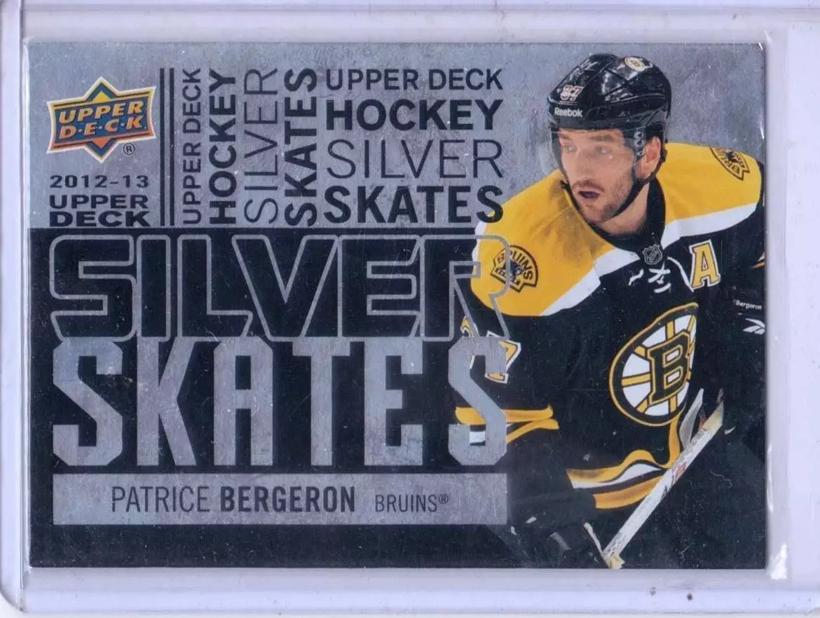 2012-13 Upper Deck Silver Skates #SS3 Patrice Bergeron