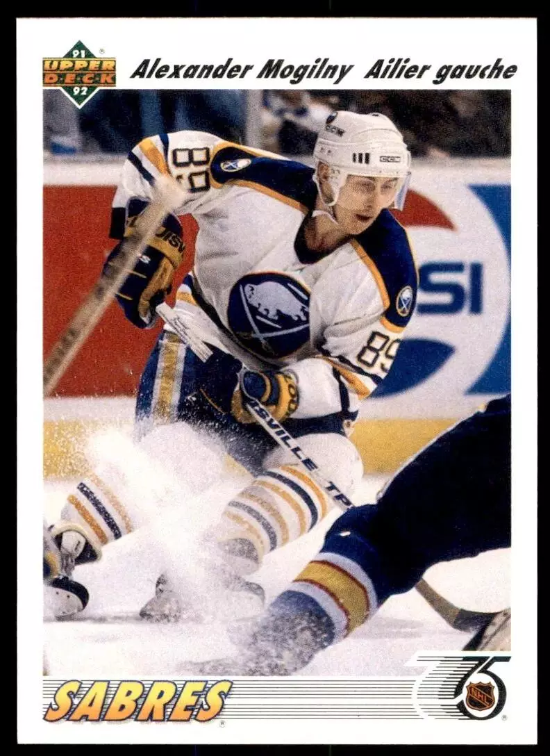 1991-92 Upper Deck French #267 Alexander Mogilny