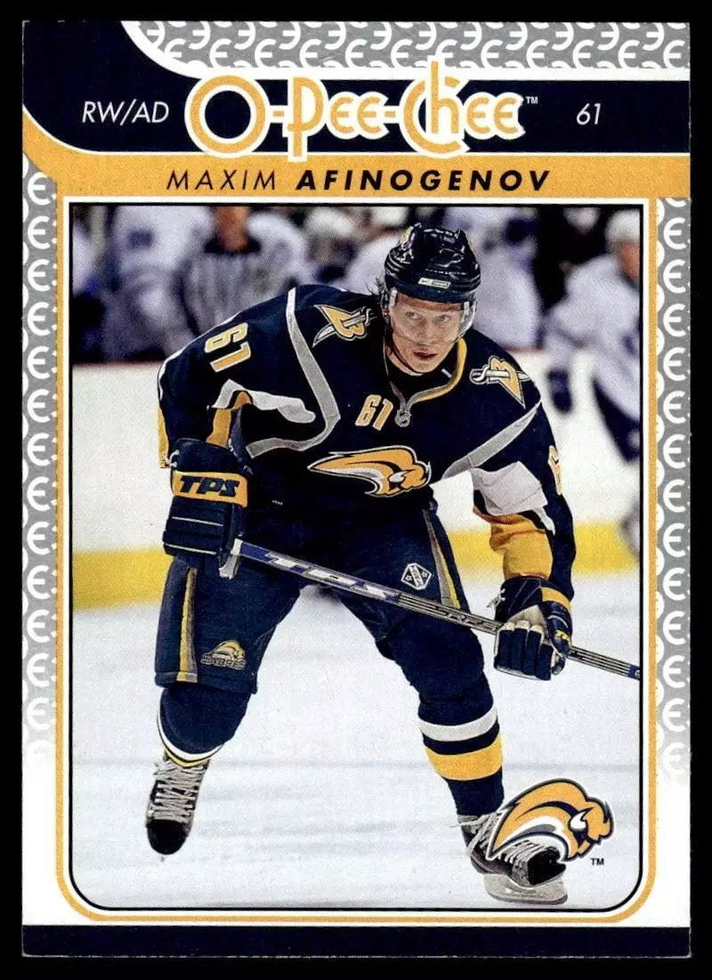 2009-10 O-Pee-Chee #267 Maxim Afinogenov