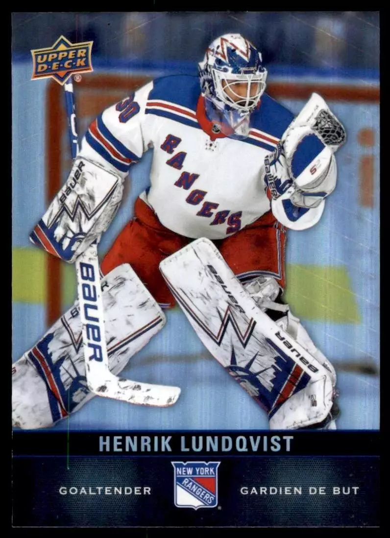 2019-20 Upper Deck Tim Hortons #30 Henrik Lundqvist
