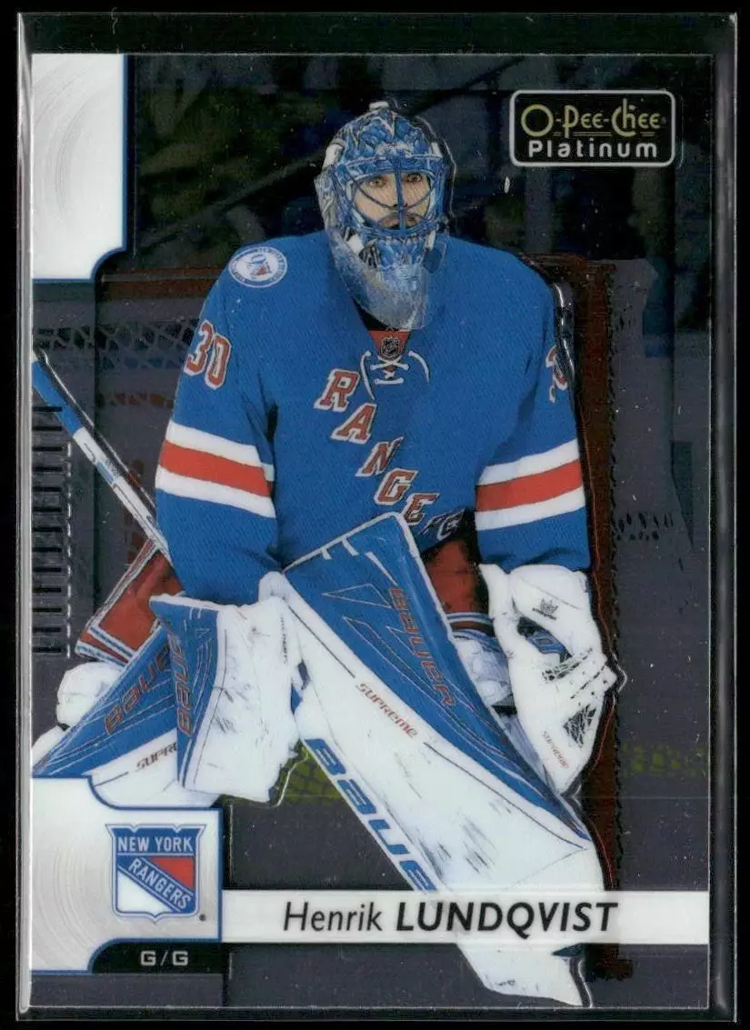 2017-18 O-Pee-Chee Platinum #5 Henrik Lundqvist