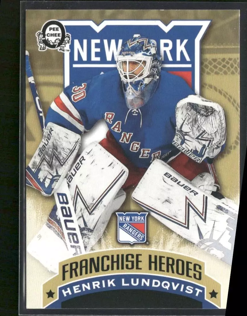 2018-19 O-Pee-Chee Coast to Coast Franchise Heroes #G17 Lundqvist/Messier