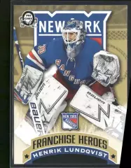 2018-19 O-Pee-Chee Coast to Coast Franchise Heroes #G17 Lundqvist/Messier