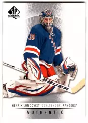 2012-13 SP Authentic #29 Henrik Lundqvist