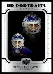 2019-20 Upper Deck UD Portraits #P20 Henrik Lundqvist