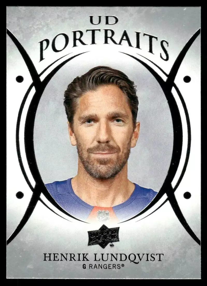2018-19 Upper Deck UD Portraits #P30 Henrik Lundqvist