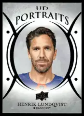 2018-19 Upper Deck UD Portraits #P30 Henrik Lundqvist