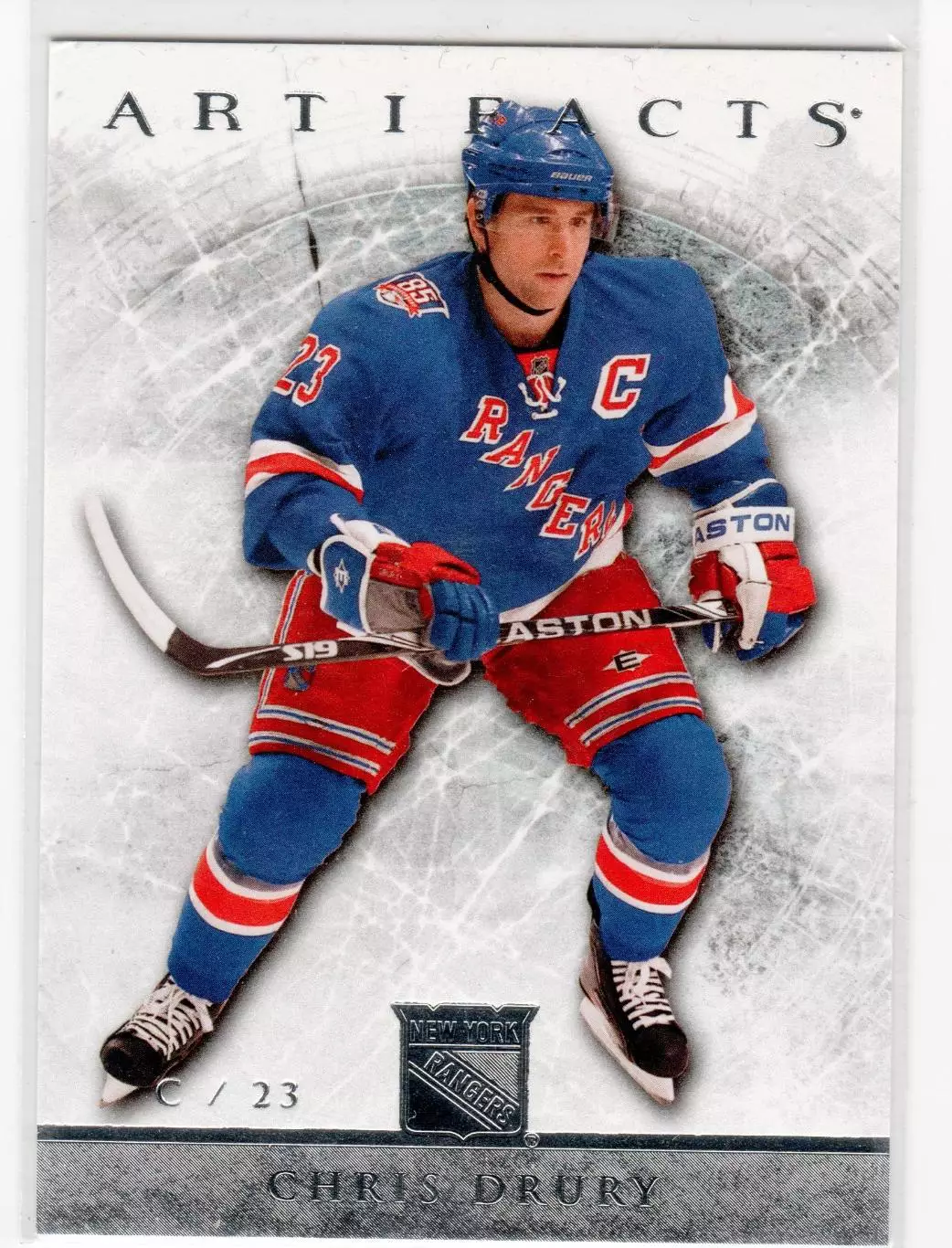 2012-13 Artifacts #10 Chris Drury