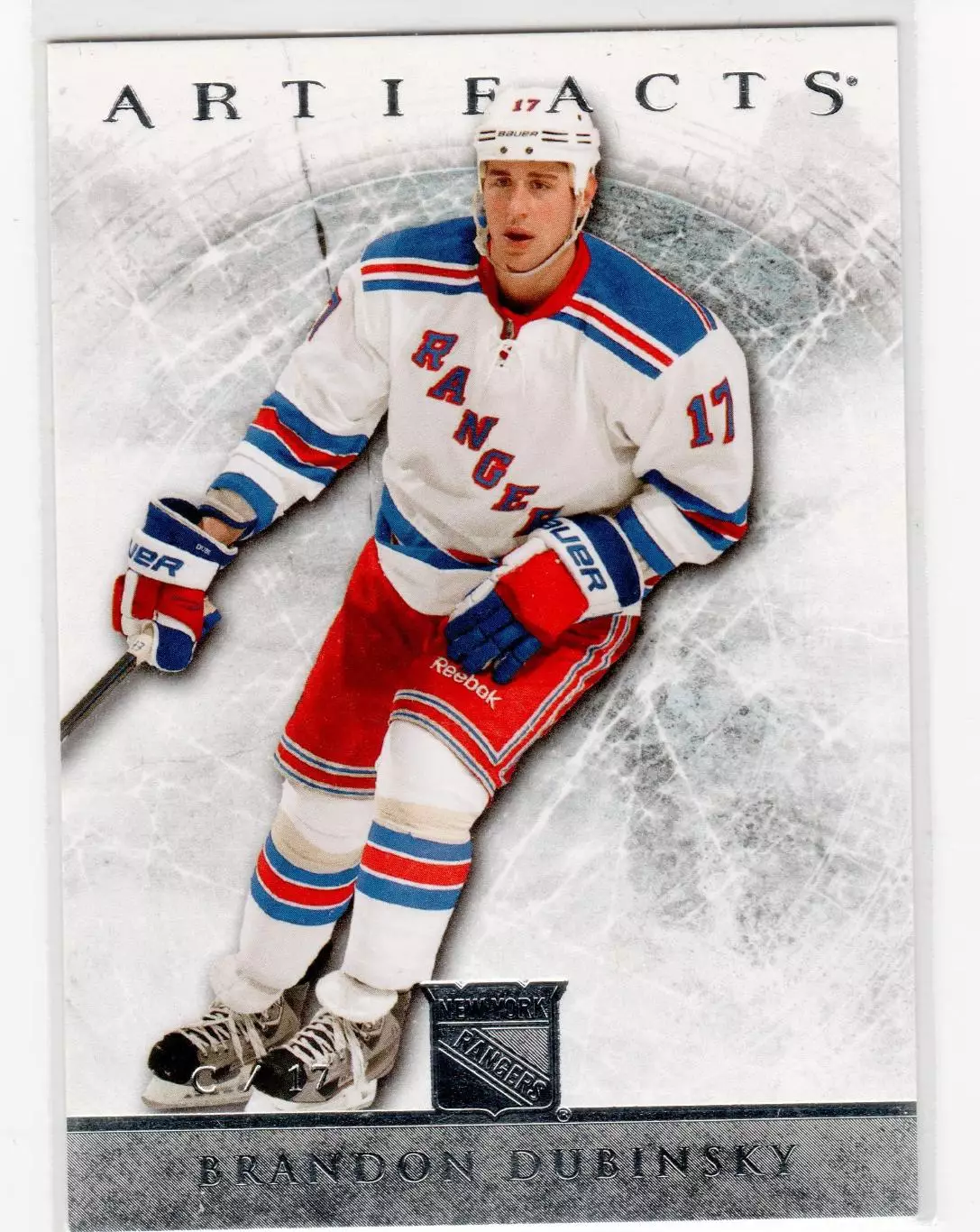 2012-13 Artifacts #6 Brandon Dubinsky