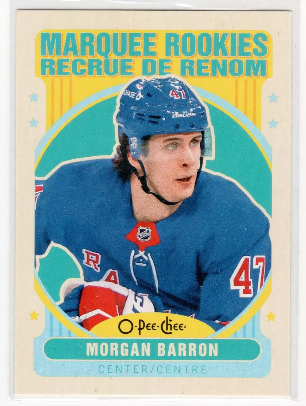 2021-22 O-Pee-Chee Retro #520 Morgan Barron