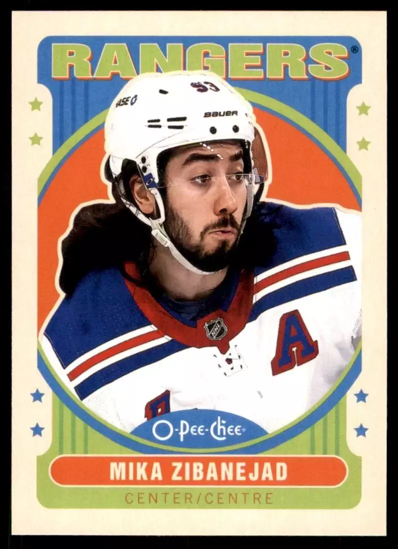2019-20 O-Pee-Chee Retro #415 Mika Zibanejad