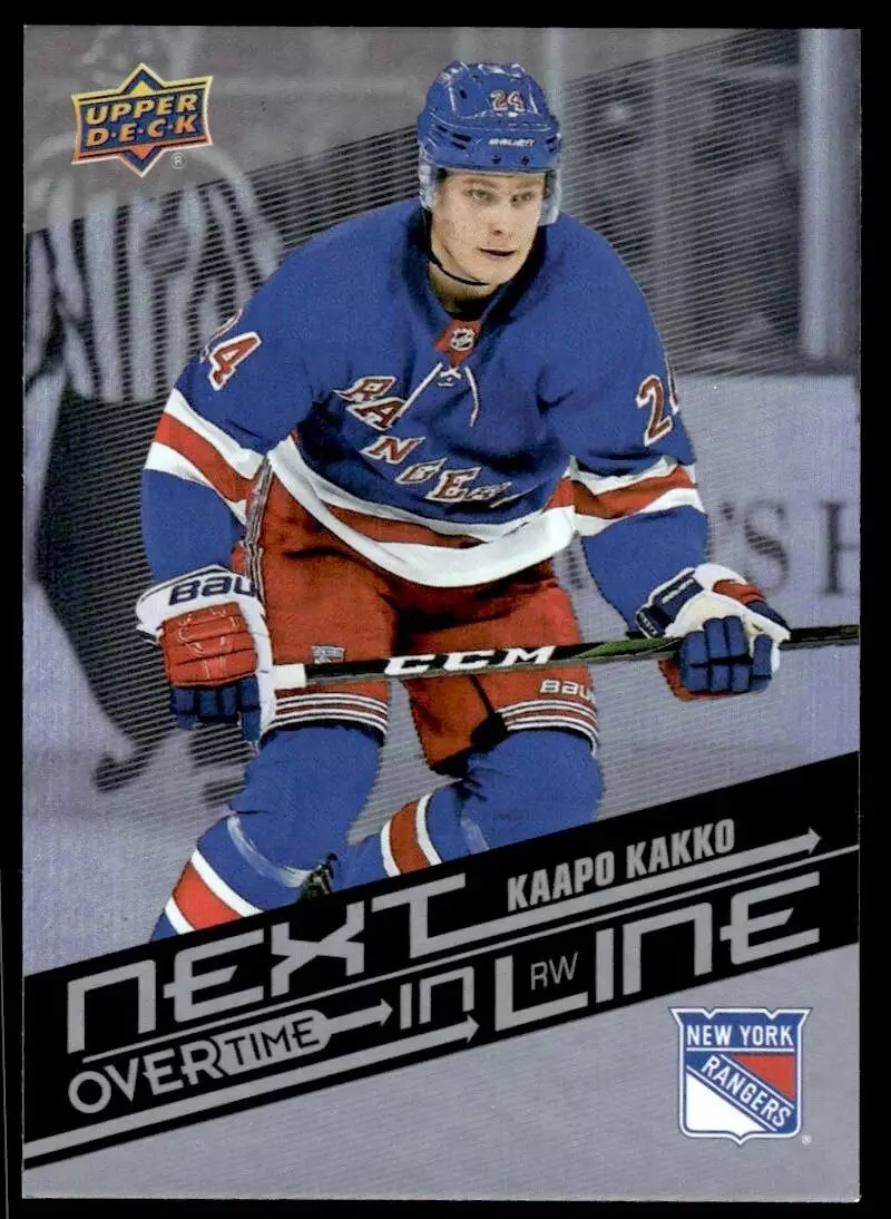 2019-20 Upper Deck Overtime Next In Line #NL19 Kaapo Kakko