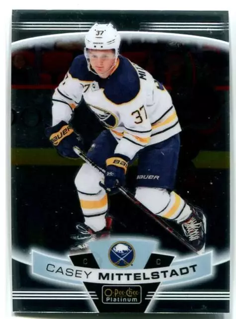 2019-20 O-Pee-Chee Platinum #96 Casey Mittelstadt