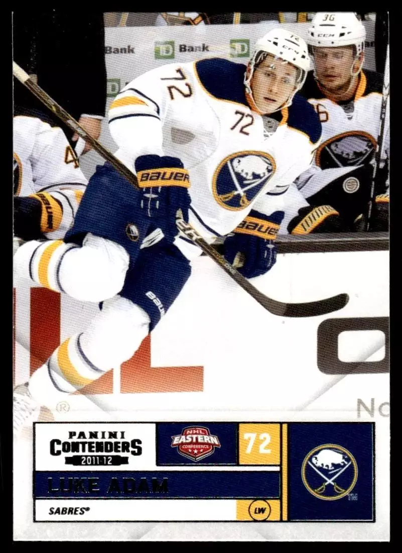 2011-12 Panini Contenders #72 Luke Adam