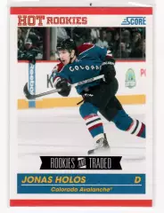2010-11 Score #597 Jonas Holos RC\Lokomotiv Yaroslavl