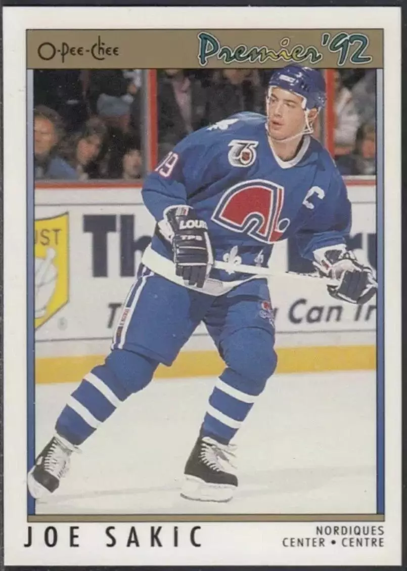 1991-92 OPC Premier #70 Joe Sakic