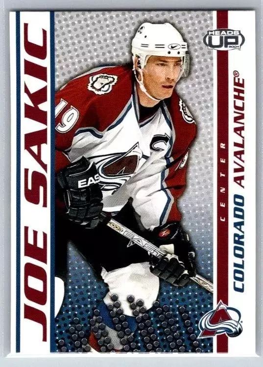 2003-04 Pacific Heads Up #26 Joe Sakic
