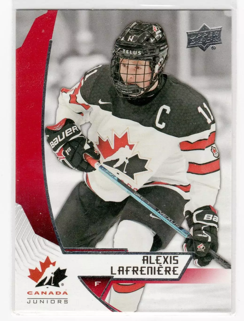 2018-19 Upper Deck Team Canada Juniors #25 Alexis Lafreniere