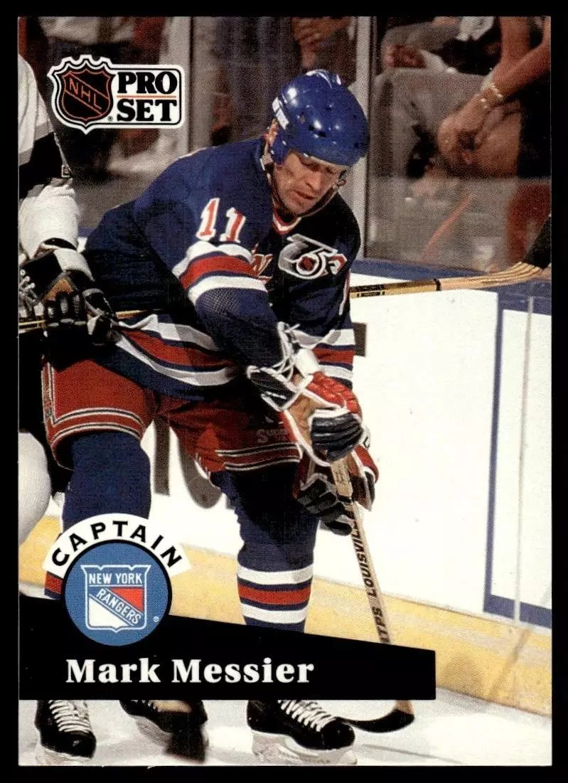 1991-92 Pro Set #579 Mark Messier CAP