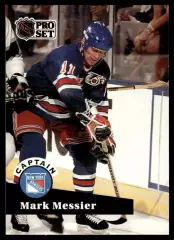 1991-92 Pro Set #579 Mark Messier CAP