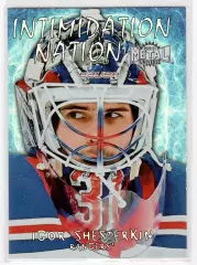 2020-21 Metal Universe Intimidation Nation #IN1 Igor Shesterkin