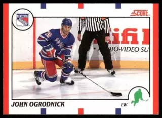 1990-91 Score #113 John Ogrodnick