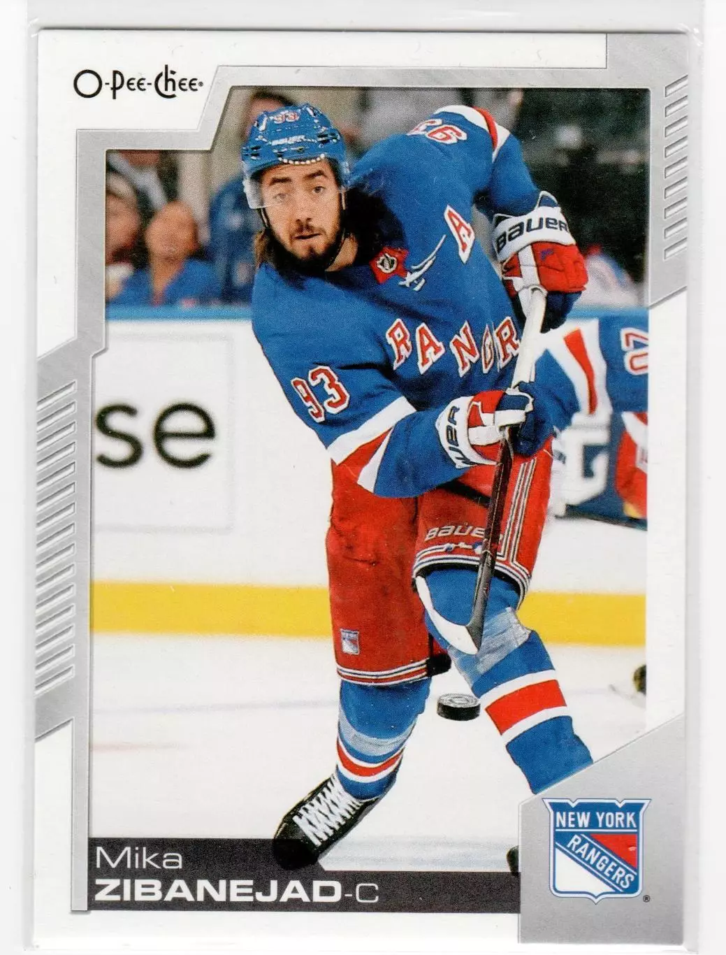 2020-21 O-Pee-Chee #330 Mika Zibanejad