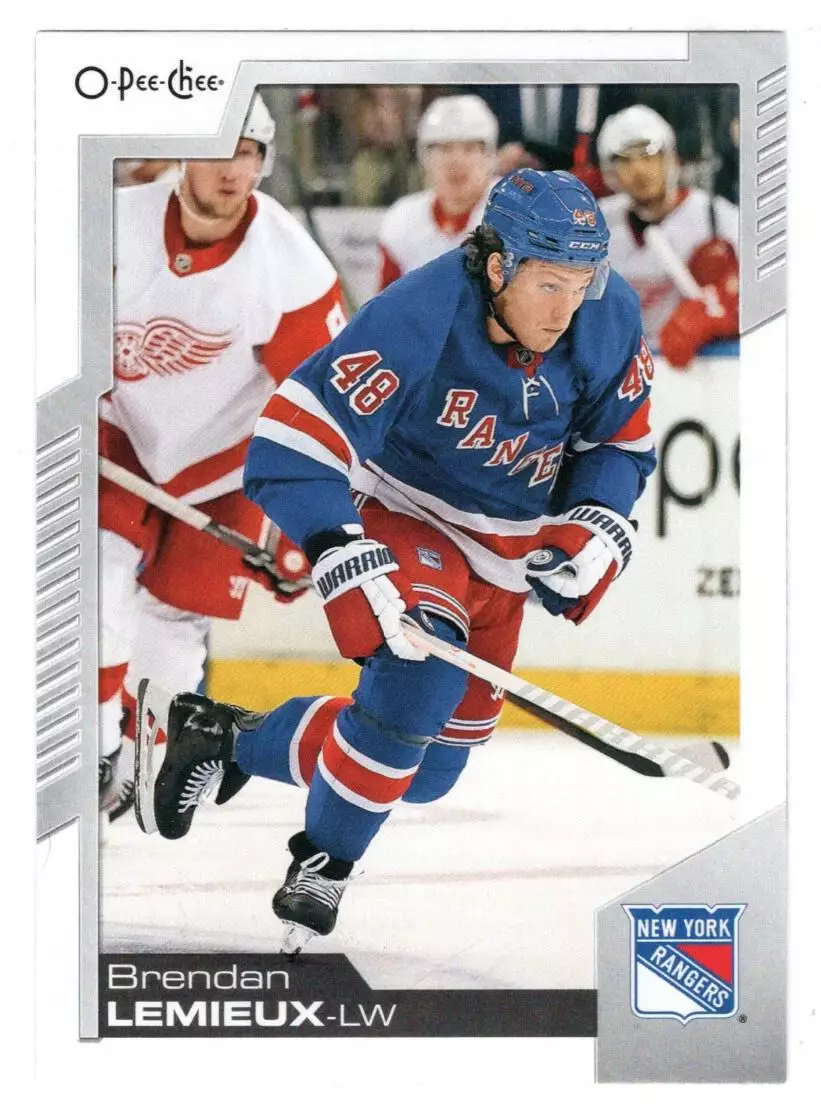2020-21 O-Pee-Chee #208 Brendan Lemieux
