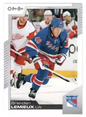 2020-21 O-Pee-Chee #208 Brendan Lemieux