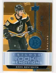 2019-20 Upper Deck Trilogy Rookie Renditions Blue #RR8 Zach Senyshyn 240\399