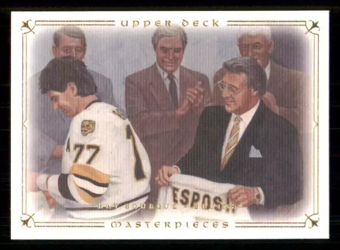 2008-09 UD Masterpieces #14 Ray Bourque